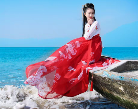 转卖[如梦霓裳]汉服女装 齐胸襦裙[瑞鹤仙...