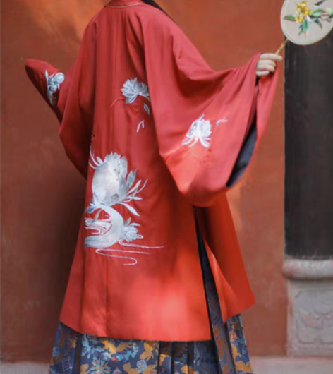 转卖兰若庭 汉服 乘黄 明制 披风 大袖 ...