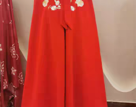 转卖五五年原创汉服长斗篷130厘米长度毛巾...