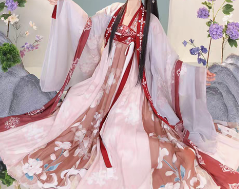 转卖言然寻芳原创汉服女中国风齐胸襦裙衫裙日...