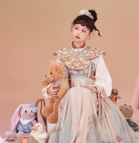 急出！！！ 七月夕 玉琼楼 立领对襟衫印花...