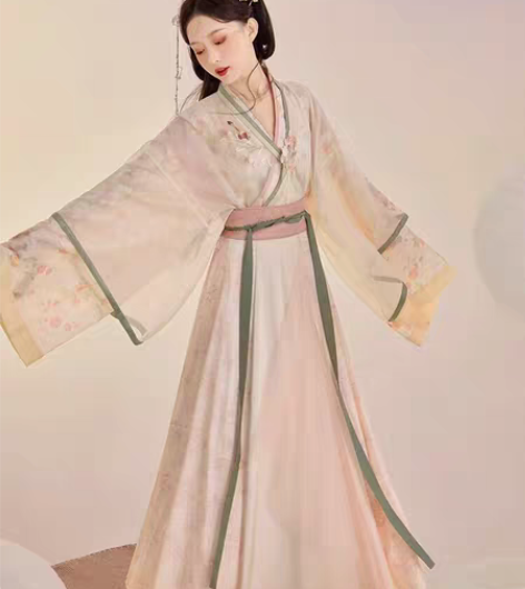 七月夕原创古风汉服 大襟襦外L,大襟襦内M...