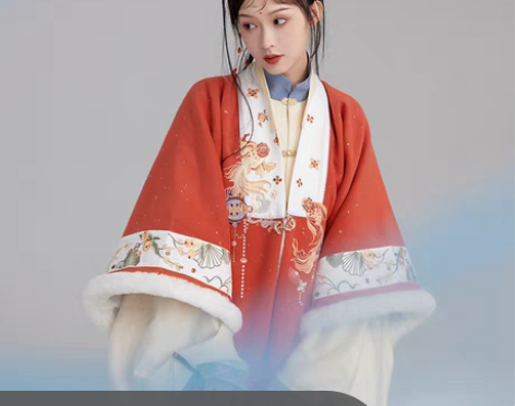 转卖七月夕 瑞雪 国风大典走秀款明制绣花加...