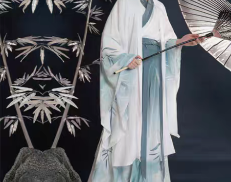 转卖古风汉服男套装-古装公子飘逸仙气 之前...