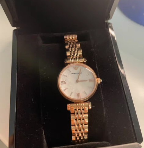 阿玛尼满天星手表 恒隆专柜购买 几乎全新 ...