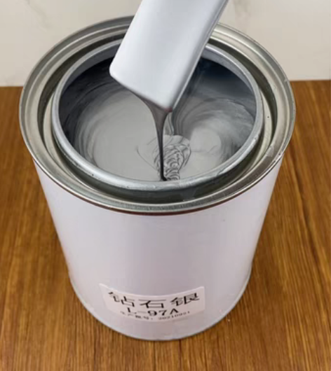 包邮汽车漆钻石银 1L装，重量1公斤 一桶...