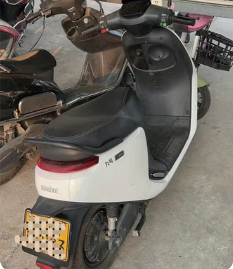 九号电动车E100，20年4月激活，23年...