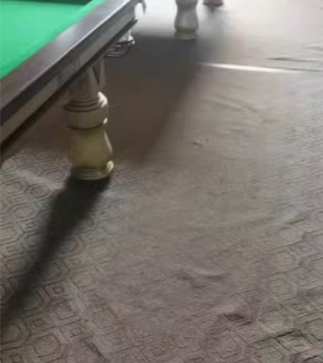 来力青石台球桌金腿木裤一张，看好的联系，自...
