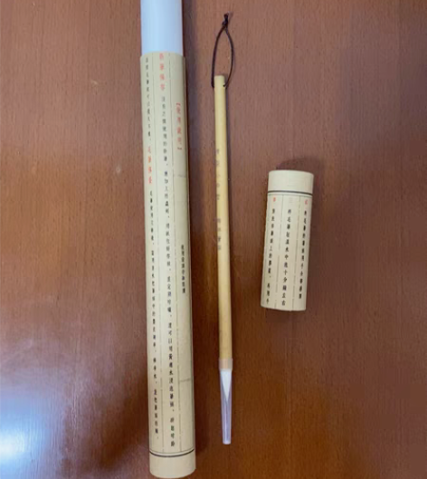 转卖梅林笔庄毛笔套装初学书法专用兼毫狼毫羊...