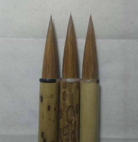 包邮梅鹿竹杆狼毫大楷，出锋3.5，口径0....
