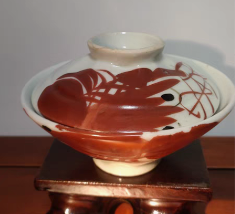 包邮还老纹 盖碗 无款 年代老物介意慎拍 ...