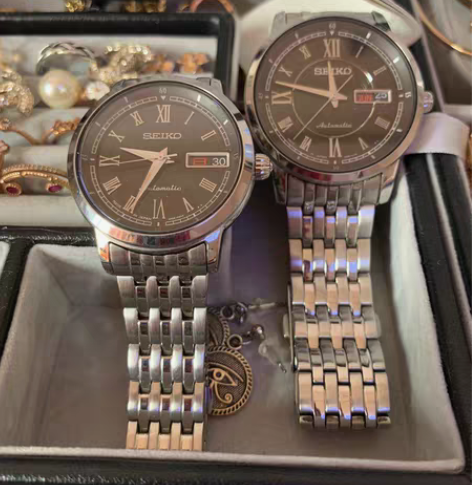 包邮精工，情侣表。购于日本。带过一次，等于...