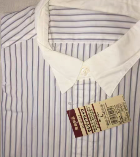 包邮全新 全新 无印良品衬衫L 母鸡 男士...