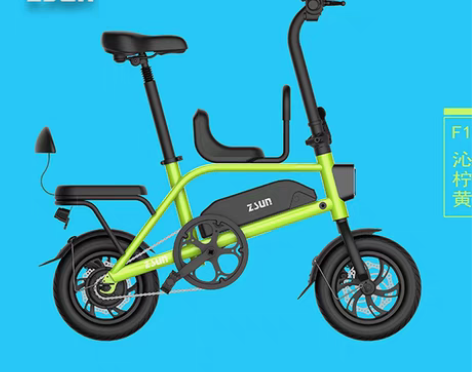 转卖新国标折叠电动车小型锂电池代步母子亲子...