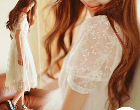 转卖韩国森女新韩版连衣裙夏季小清新修身中长...