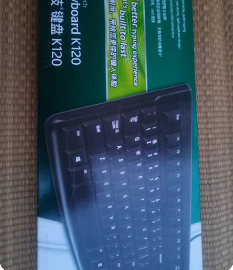 全新罗技键盘，同城自取30元 感兴趣的话点...