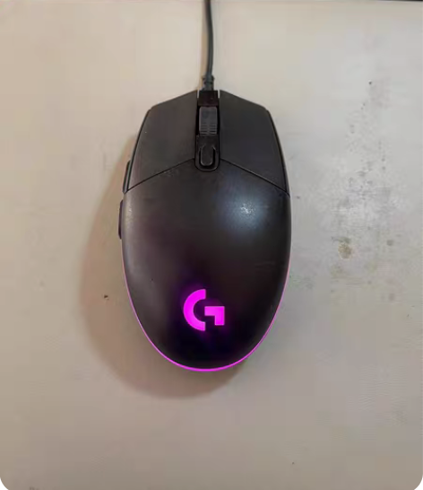 包邮罗技 G102 黑色鼠标 成色一般 全...