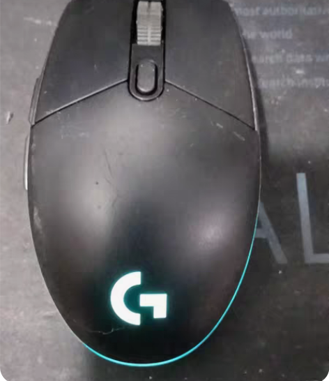 罗技G102一代鼠标。官网GHUB驱动识别...