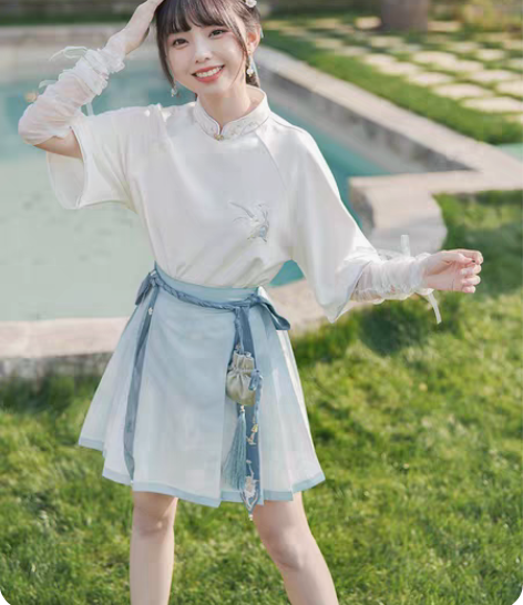 包邮十三余小豆蔻儿[凝素-蓝溪镇联名]国风...