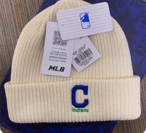包邮闲置正品冷帽全棉MLB毛线帽，专柜买的...