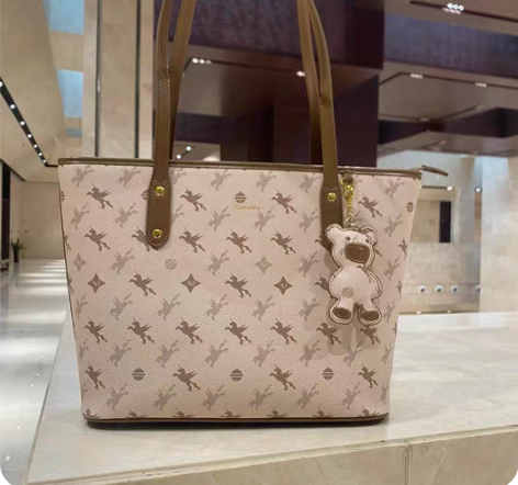 包邮纽芝兰2022托特包包女秋冬大容量分层...