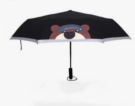宝马小熊雨伞三折晴雨防晒伞bmw精品全自动...