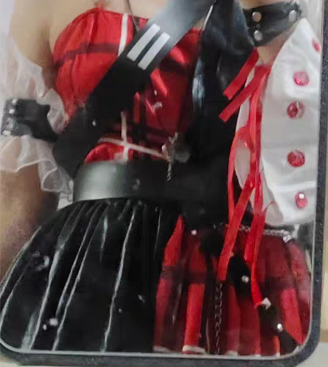 小乔音你心动cos服 非名家m码 带假发有...