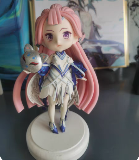 包邮王者荣耀貂蝉粘土人猫影幻舞q版 普快包...