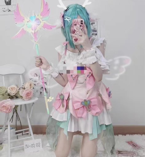 包邮王者荣耀瑶cos服时之祈愿C服大全套c...