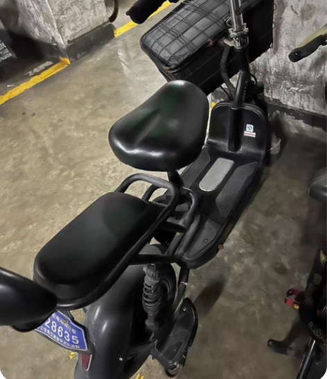 新大洲锂电池电动车，48v12A，跑25公...