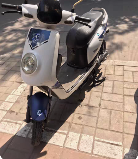 雅迪电动车48-20伏电池实车图片，现用不...