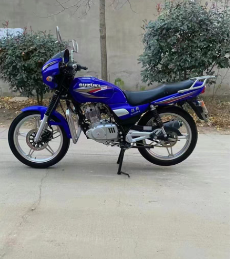 极品95新 铃木钻豹王125cc到货,蓝色...