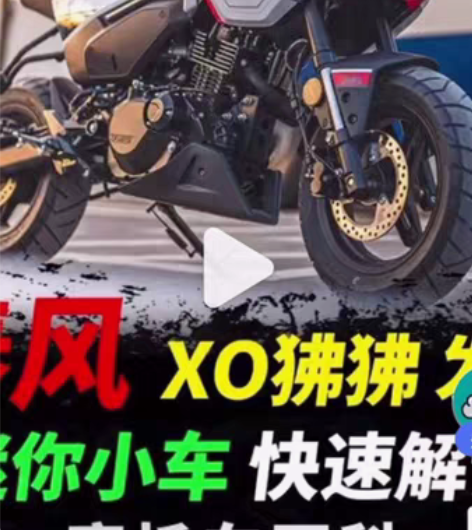全新春风狒狒xo赛车手ABS版接受预定身高...