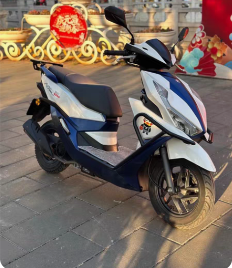 21年五羊本田NX125高配CBS联动刹车...