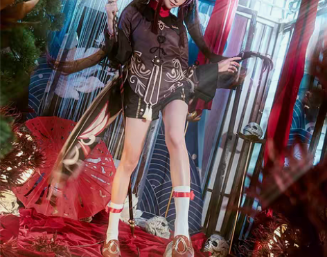 胡桃cos大全套带武器S码 武器微瑕,穿过...