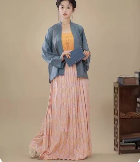 包邮三十六记【香织子】复原宋制汉服三件套对...