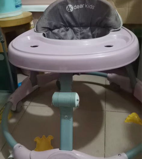 婴儿学步车，妈妈好帮手我们家宝宝会走了不用...