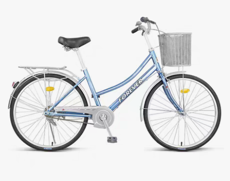 转卖官方旗舰店永久牌通勤自行车女士铝合金超...