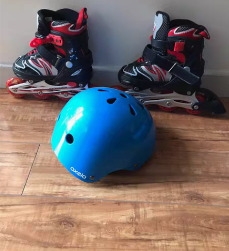 一口价！非洲豹轮滑鞋，旱冰鞋，鞋码30-3...