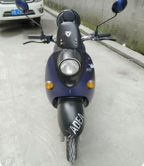 因买了摩托车,很少骑闲置出售72v20A雅...