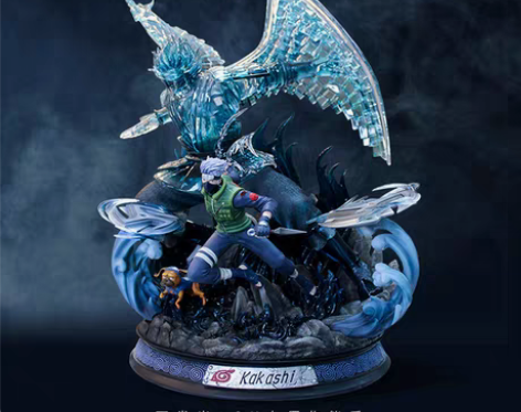 转卖火影忍者动漫手办旗木卡卡西须佐能乎神威...