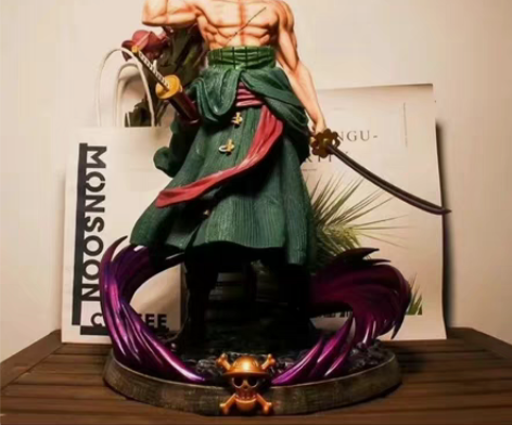 海贼王手办罗罗诺亚索隆GK小梦幻索隆摆件模...