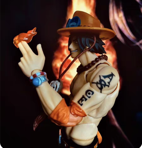 包邮MegaHouse 海贼王火拳艾斯 1...