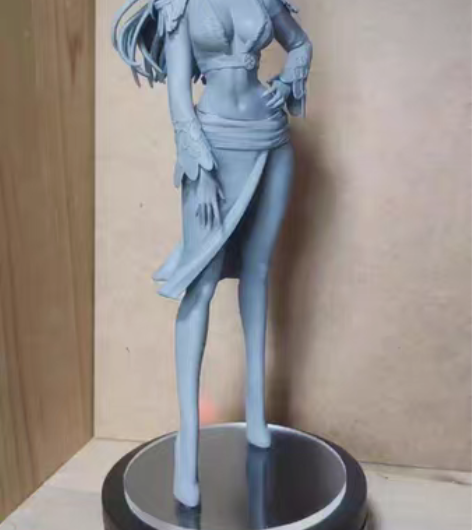 包邮海贼王女帝手办白模高清3D打印模型摆件...