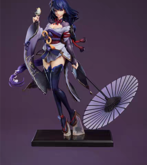 原神雷电将军gk白膜手办现货，全款360左...