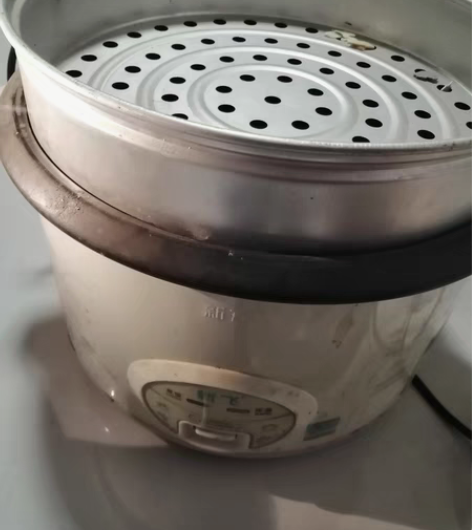 电饭锅两个都是10L，其中新飞带篦子的70...