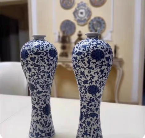 因本人工作搬家，出几个青花瓷花瓶 一个也包...