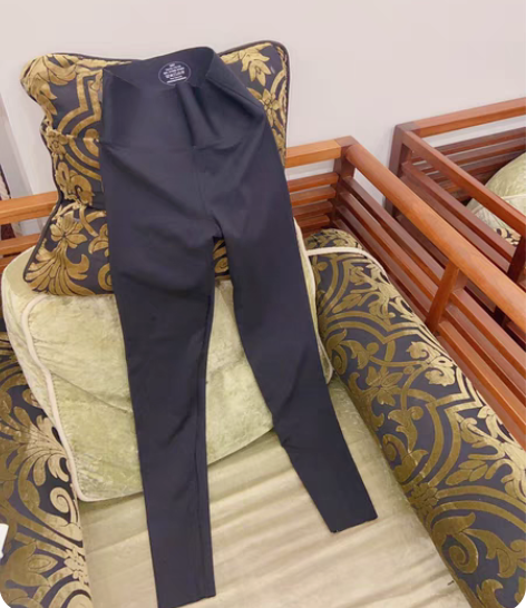 高腰瑜伽紧身裤跑步健身运动长裤跑步透气打底...