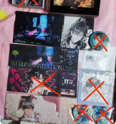 光与夜之恋同人（少量官谷)  福袋 五人都...