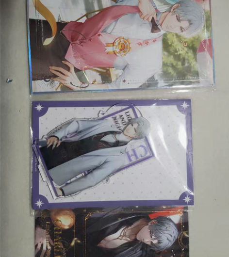 原价现货出光与夜之恋西湖联动 查理苏立牌4...